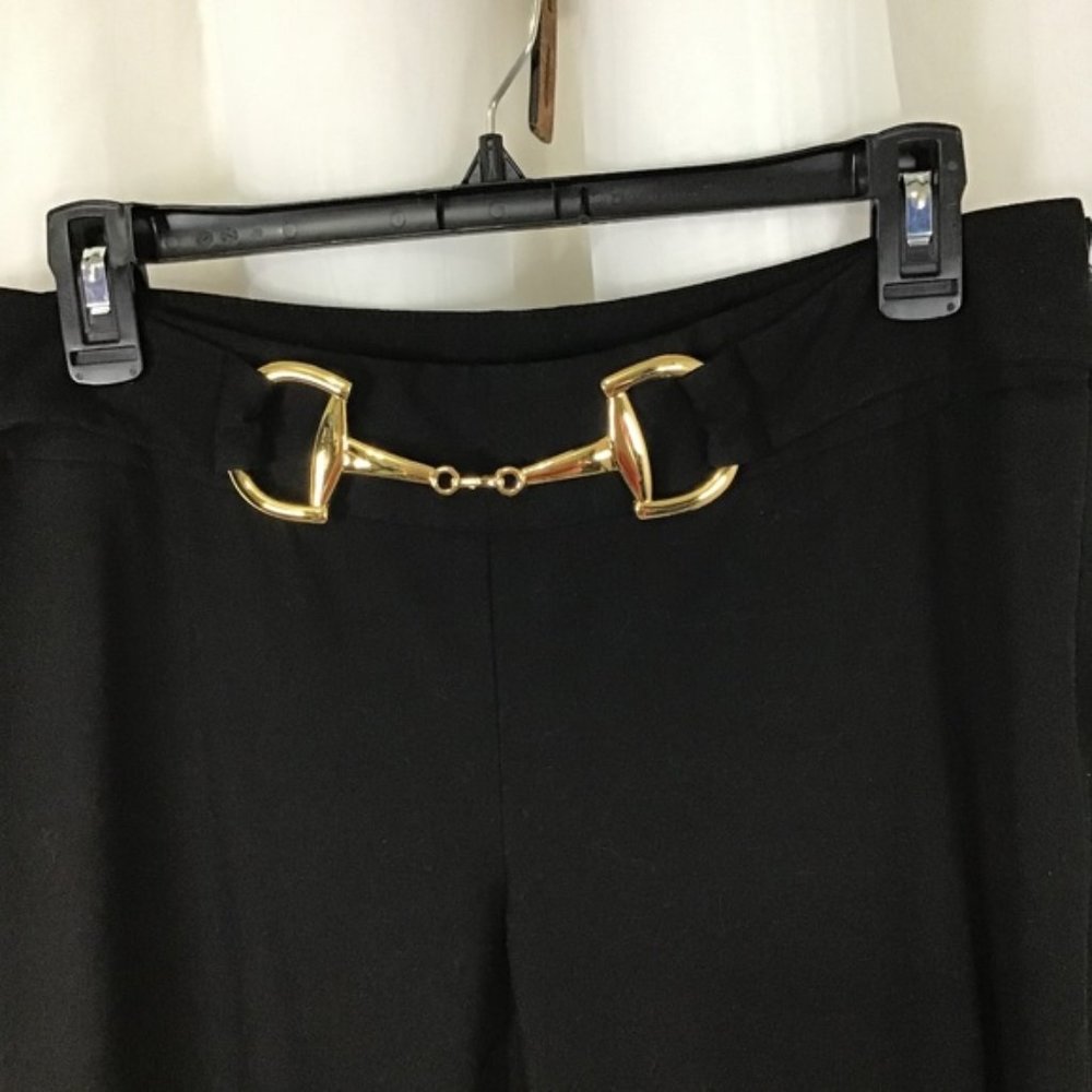 Women’s pants by international concepts w/ gold buckle accent